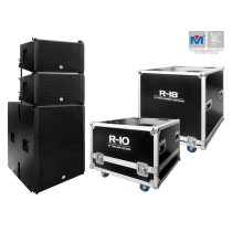2XR-10 2-WAY SPEAKER + 1XR-18 ACTIVE/POWERED SUBWOOFER