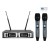 VM-92U G2 DUAL CHANNEL UHF WIRELESS MICROPHONE SYSTEM