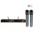 VM-82U G3 DUAL CHANNEL UHF WIRELESS MICROPHONE SYSTEM