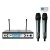 VM-62U BETA DUAL CHANNEL UHF WIRELESS MICROPHONE SYSTEM
